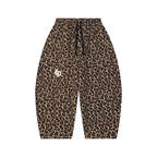 Certified Leopard Baddie Leopard Barrel Leg Sweatpants