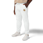 Men's Fitted Embroidered — Cozy Fall Fleece Sweatpants