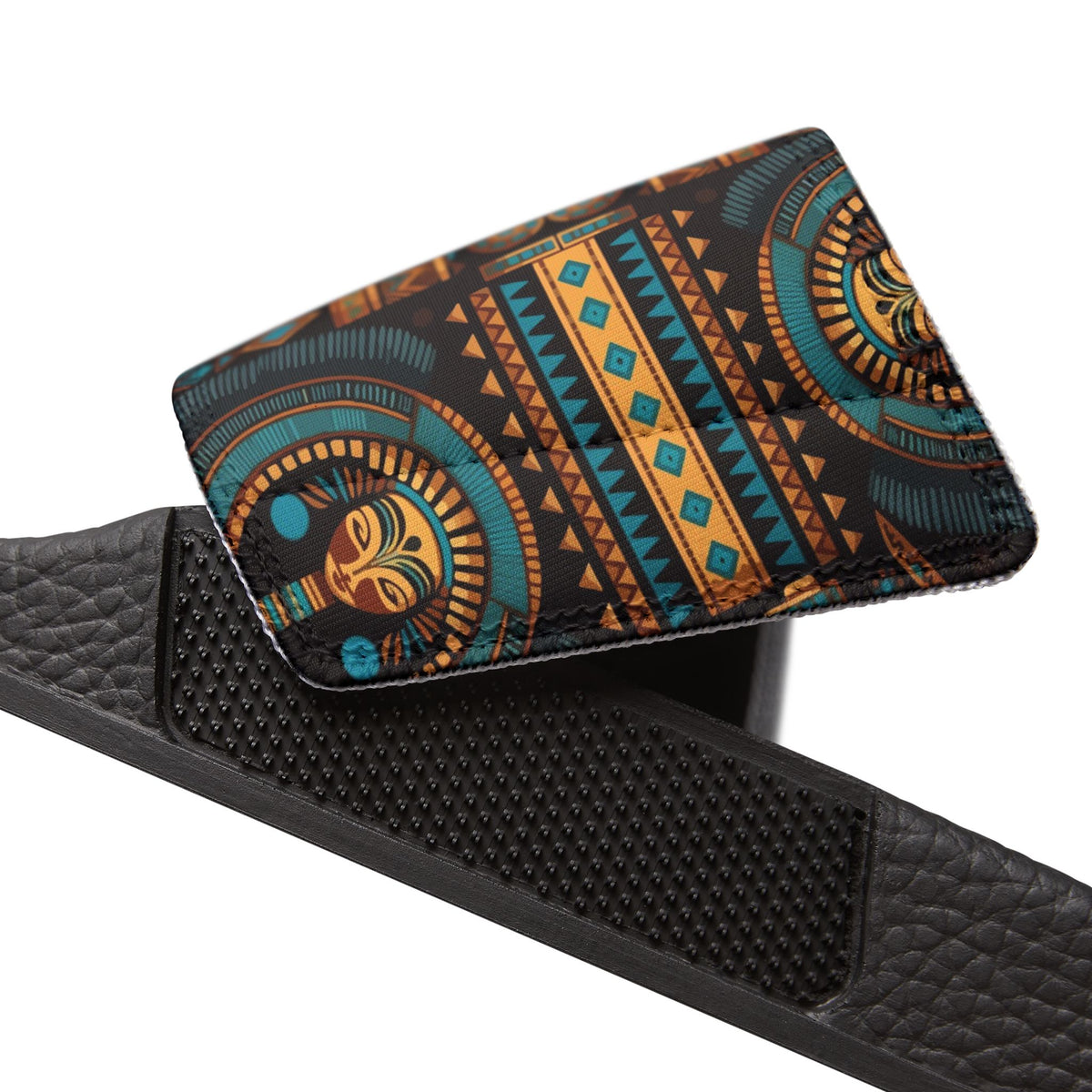 Tribal Geo Slide Sandals — Women's Removable-Strap