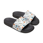 Floral Spring Watercolor Slide Sandals — Removable-Strip