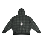 Men's 6deep Logo Plaid Color Block Hoodie  (Shop The look bottoms Sold Separately)