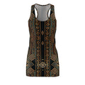 Boho Tribal Racerback Dress — Earthy Aztec (Shop the Look) "Slides sold separately"