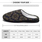 King Royal Men’s Cotton Slippers.