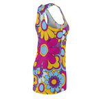 Retro Floral Racerback Dress — 60s (Shop the Look) "Slides sold separately"