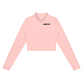Women’s Crop Yoga Sports Jacket Pink