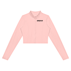 Women’s Crop Yoga Sports Jacket Pink
