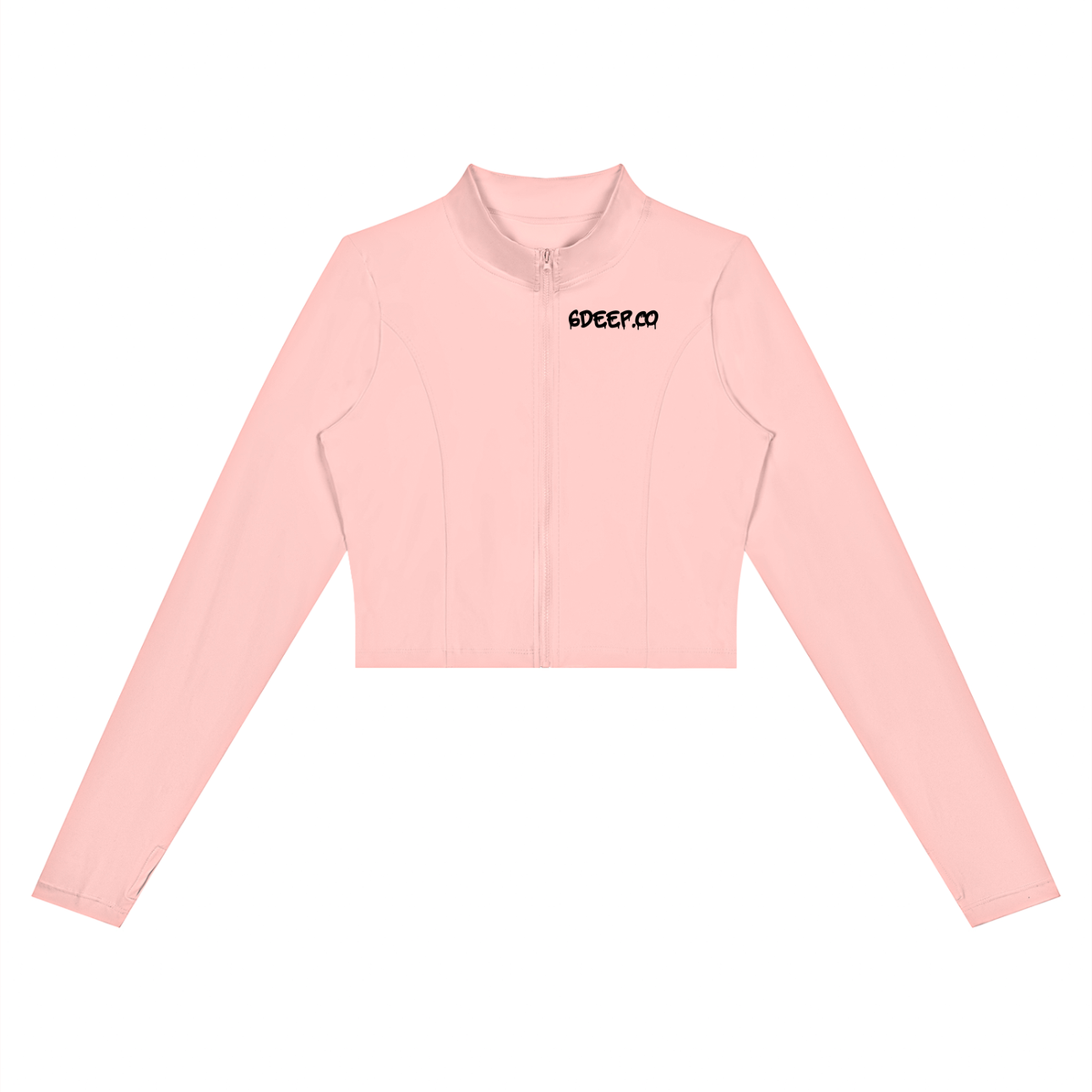 Women’s Crop Yoga Sports Jacket Pink
