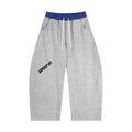Gray 6deep Plaid Waistband Barrel Sweatpants  (Shop The look Hoodie Sold Separately)