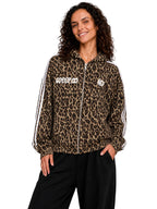 Certified Leopard Baddie  Full Zip Hoodie     (Shop The look Joggers Sold Separately)