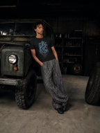 6deep.co Performance Logo Short Sleeve T-Shirt Black