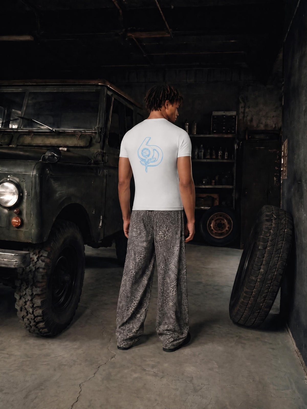 6deep.co Performance Logo Short Sleeve T-Shirt White