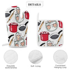 Oven Mitt & Pad Kitchen Set of 3