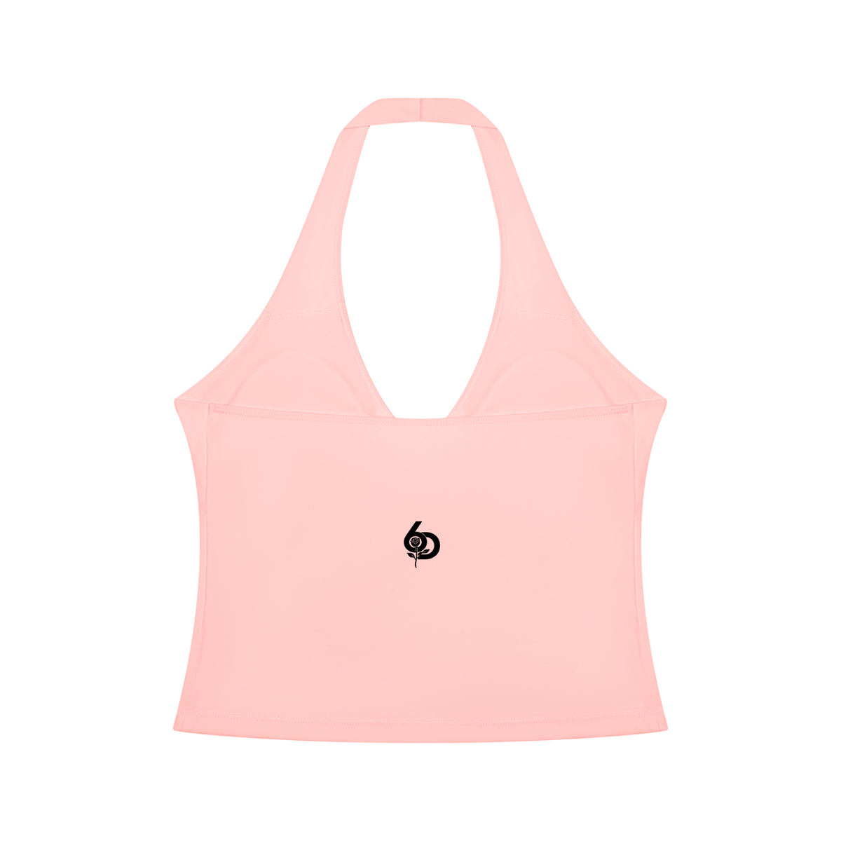 Women’s Ruched Halter Yoga Tank Top Pink