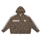 Certified Leopard Baddie  Full Zip Hoodie     (Shop The look Joggers Sold Separately)