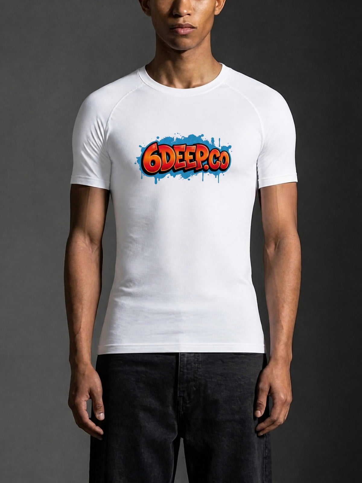 Judged by 12 Fitted Graphic Fitted Tee