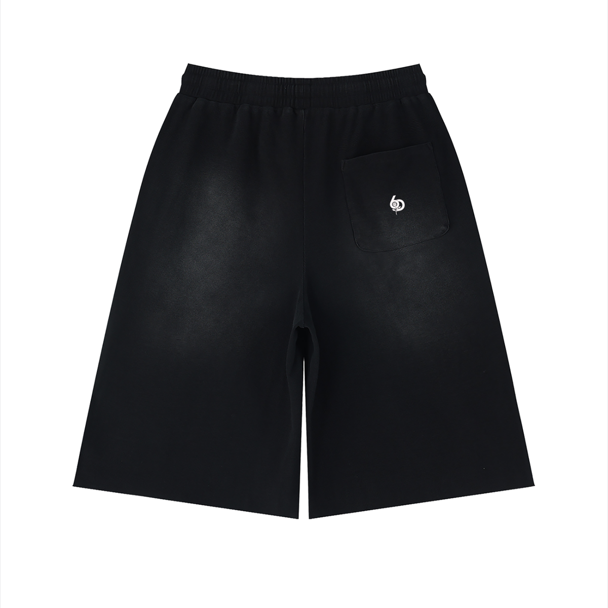 Men's  6deep Sun fade Raw Edge Shorts