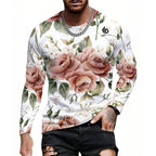 Vintage Rose Lightweight Long Sleeve Shirt
