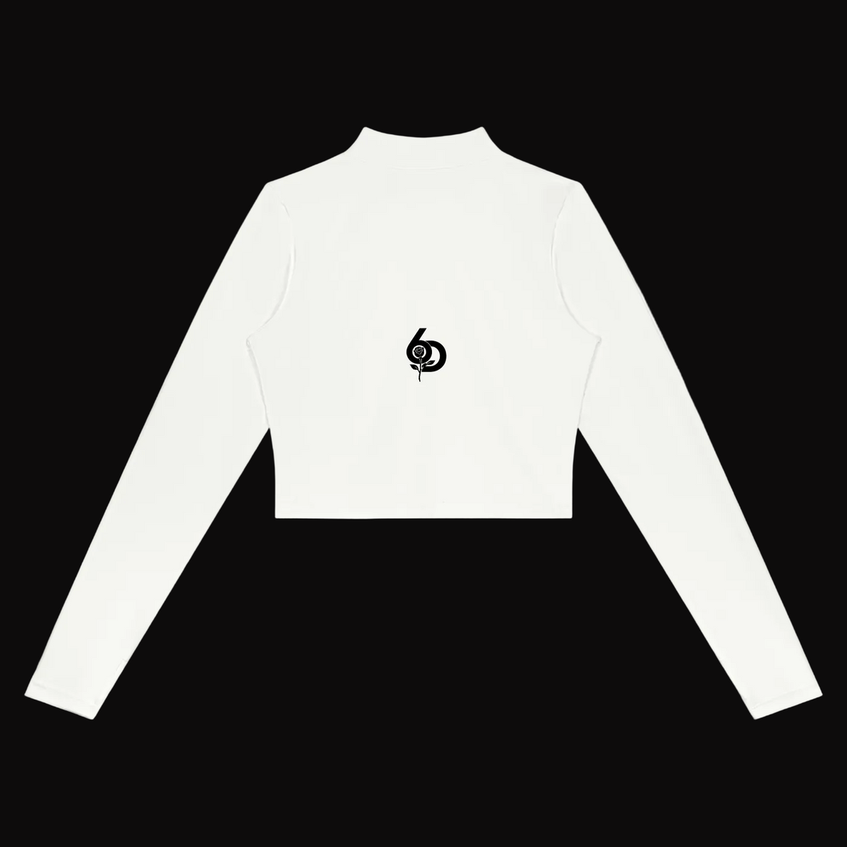 Women’s Crop Yoga Sports Jacket white
