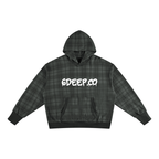 Men's 6deep Logo Plaid Color Block Hoodie  (Shop The look bottoms Sold Separately)