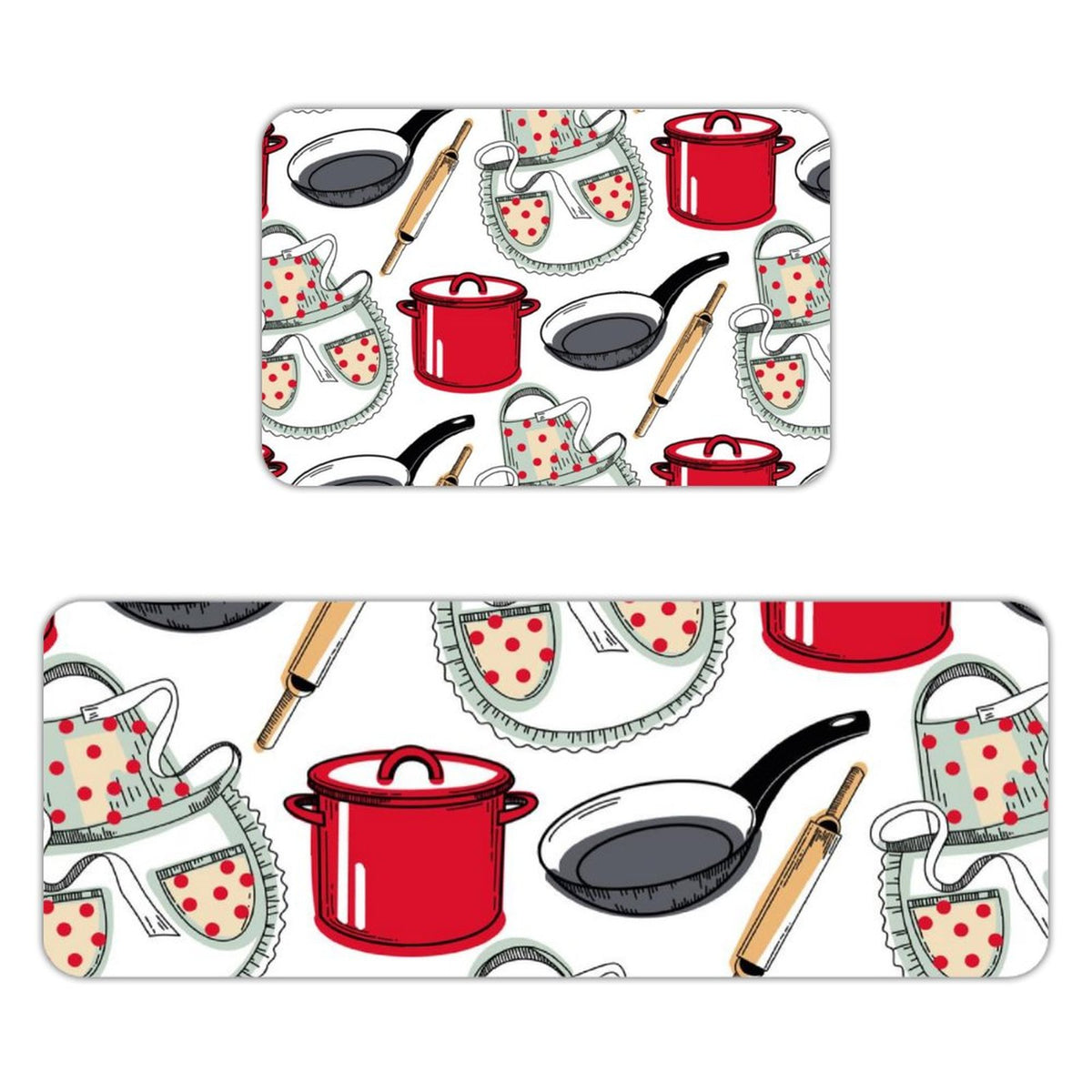 Kitchen 2-Piece Set(One-sided Printing)