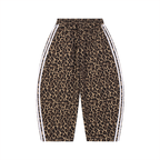 Certified Leopard Baddie Leopard Barrel Leg Sweatpants