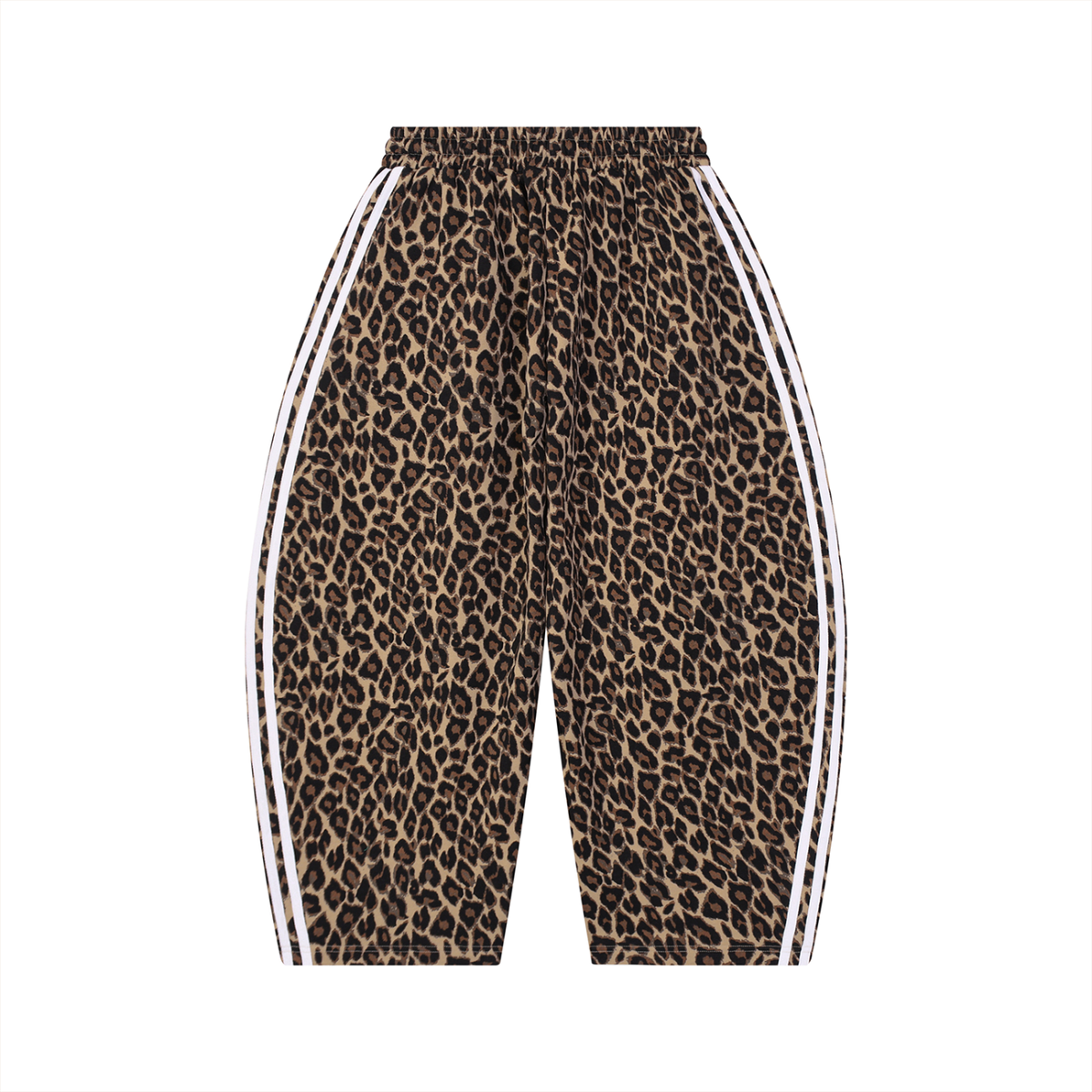 Certified Leopard Baddie Leopard Barrel Leg Sweatpants