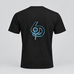 6deep.co Performance Logo Short Sleeve T-Shirt Black