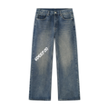 Men’s 6deep Dark wash Vintage Straight Leg Denim Jeans
