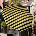 6deep Yellow & Black Automatic Umbrella