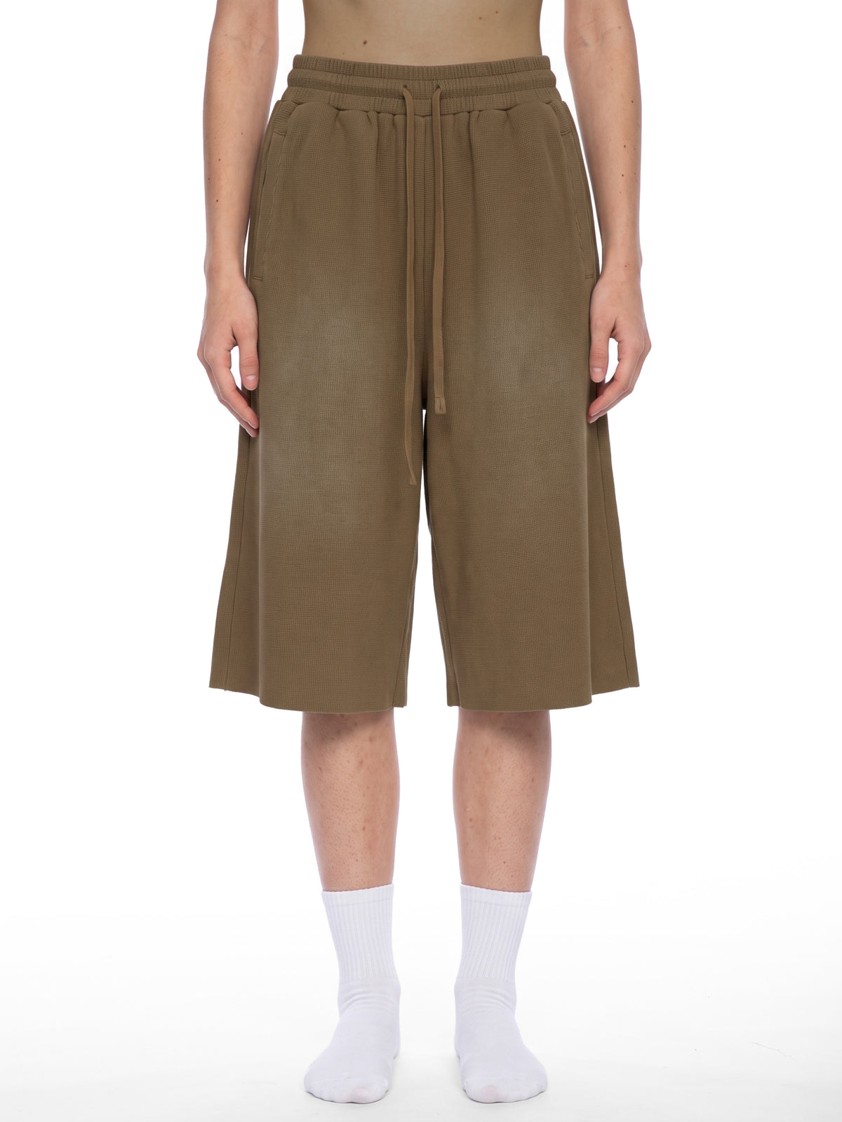 Men's  6deep Sun fade Raw Edge Shorts