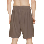 Men’s Athletic Shorts with Small Teddy Bear Graphic — Casual Sport Lounge Wear