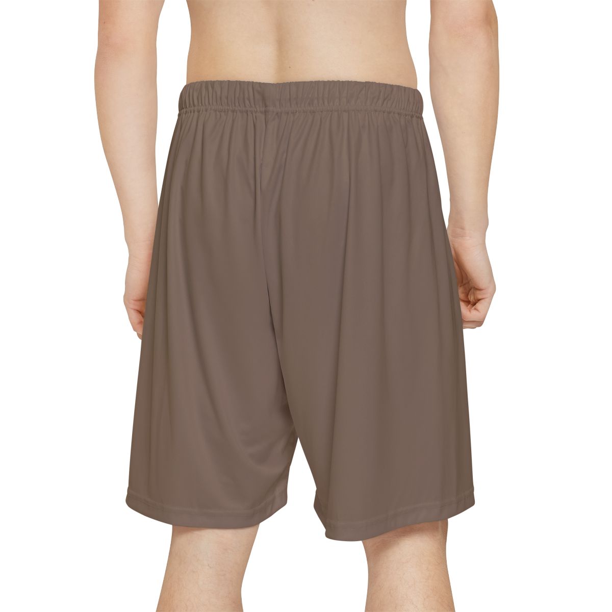 Men’s Athletic Shorts with Small Teddy Bear Graphic — Casual Sport Lounge Wear
